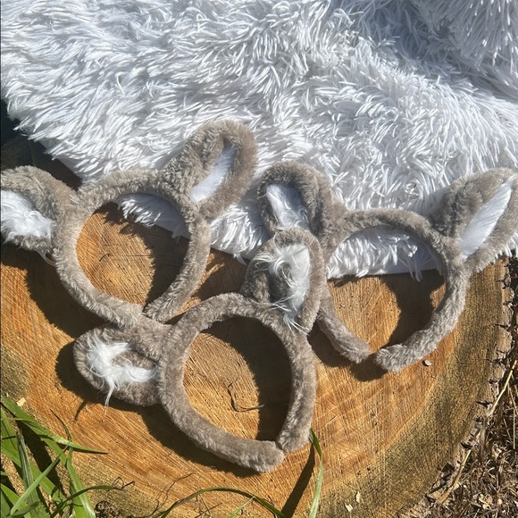 Great Wolf Lodge Children’s Wolf Ears Headbands - Set of 3 - Gray and Fuzzy! - Picture 5 of 8